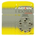 10 blister van 6 Hoorbatterijen Rayovac Advanced Extra 10